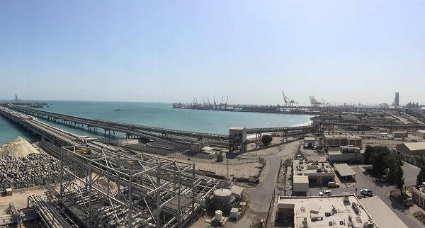 대림산업이 준공한 쿠웨이트 미나 알 아흐마디 석유화학 단지내 황 재처리 공장 전경. (사진=대림산업)