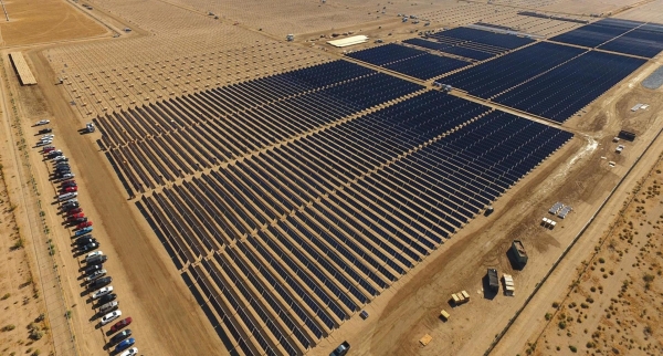 한화솔루션 미국 캘리포니아 비컨 카운티 태양광 발전소 (사진=한화솔루션)