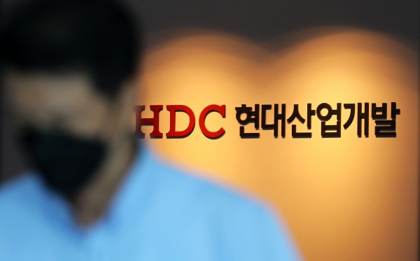 서울 용산구 HDC현대산업개발 본사의 모습 (사진=뉴시스)