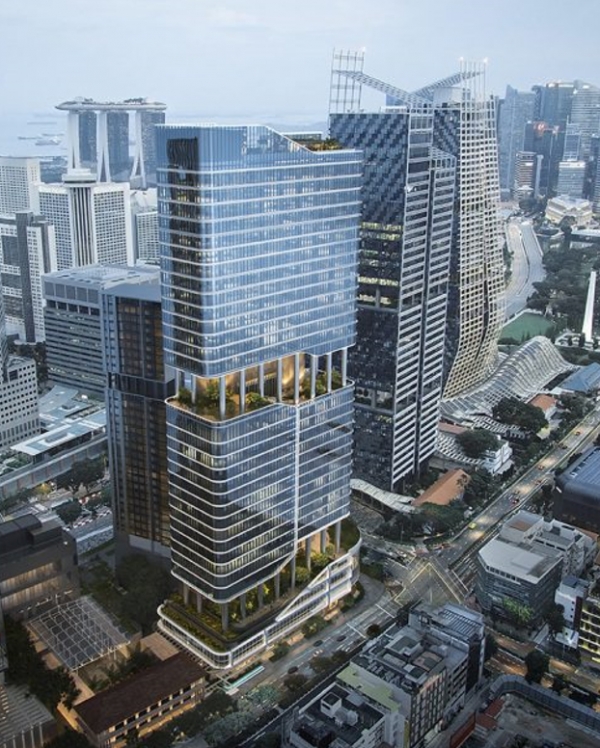 싱가포르 'Shaw Tower 재개발 공사' 조감도 (사진=현대건설 제공)