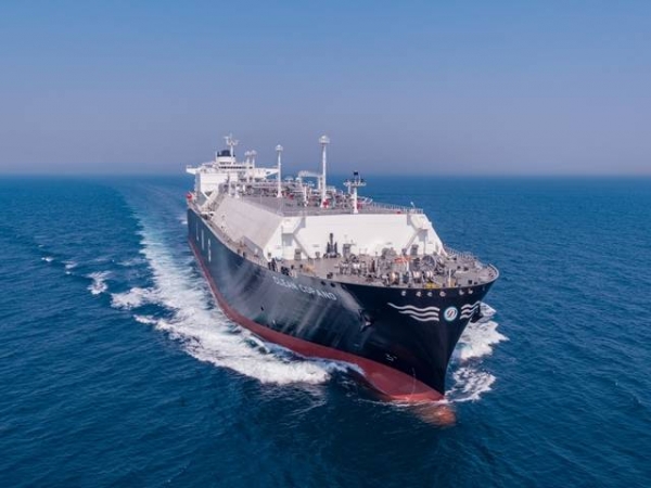 한국조선해양이 오세아니아 소재 선사와 20만㎥급 초대형 LNG운반선 3척에 대한 건조계약을 체결했다. 사진은 현대중공업이 건조해 지난 2022년 인도한 200K LNG운반선의 시운전 모습. /HD현대 제공