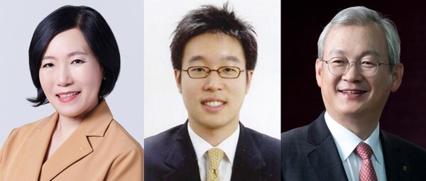(왼쪽부터) 박정림 KB증권 대표, 양홍석 대신증권 부회장, 정영채 NH투자증권 대표
